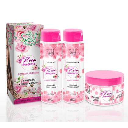 Imagem de Kit Capilar Com 3 Unidades Soul Cosméticos Diversos Aromas