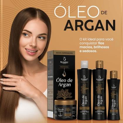 Imagem de Kit Capilar Oleo de Argan c/4 Biointinto