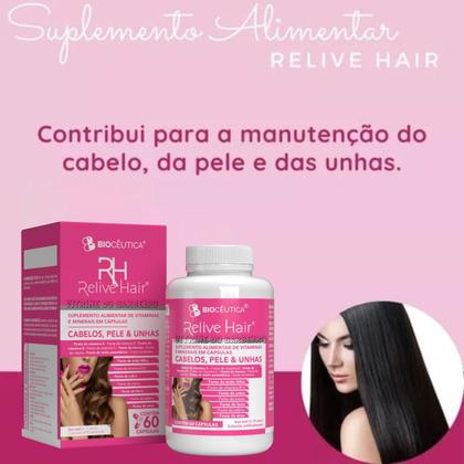 Imagem de Kit Capilar Tônico + Suplemento Para Cabelo, Pele e Unhas!!!