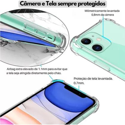 Imagem de Kit Capinha Motorola Moto G73 + Fone Bluetooth + Pelicula