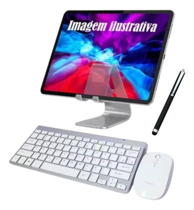 Imagem de Kit Capinha P/ Galaxy Tab A9 Plus+ Teclado E Mouse Bluetooth