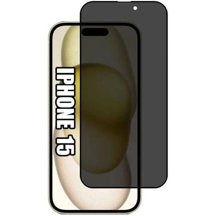 Imagem de Kit Capinha Transparente + Película 3D de Vidro Privativa + Fone de Ouvido com Fio para Iphone 15