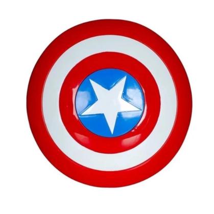 Imagem de Kit Capitão América Escudo + Máscara Infantil Os Vingadores