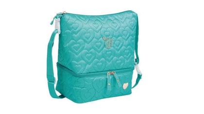 Imagem de Kit Capricho Love Verde-Água Mochila + Lancheira + Bolsa