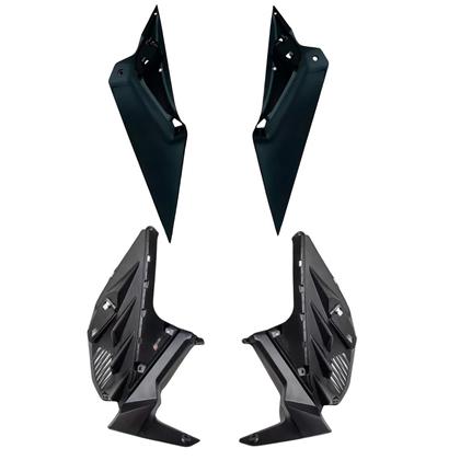 Imagem de Kit carenagem acabamento aba tanque honda cb300f 2023 2024