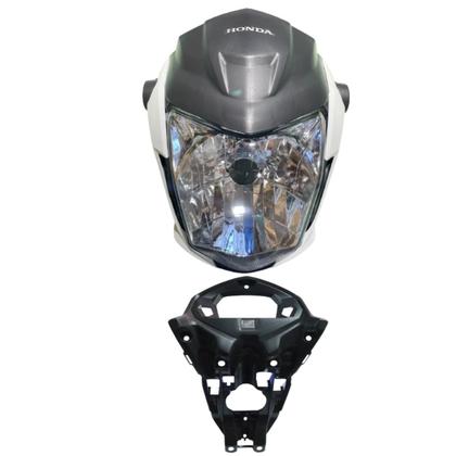 Imagem de Kit Carenagem Cg Fan 160 Branca Modelo 2022 / 2024 Completo