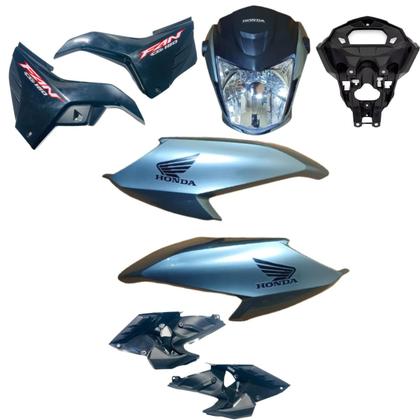 Imagem de Kit Carenagem Cg Fan 160 Modelo 2022 / 2023 Completo