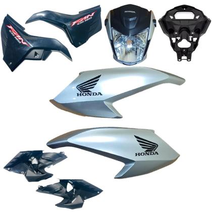 Imagem de Kit Carenagem Cg Fan 160 Modelo 2022 / 2023 Completo