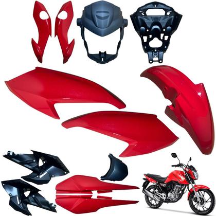 Imagem de Kit Carenagem Cg Fan 160 Modelo 2022 / 2024 Completo