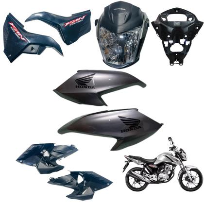 Imagem de Kit Carenagem Cg Fan 160 Modelo 2022 / 2024 Completo