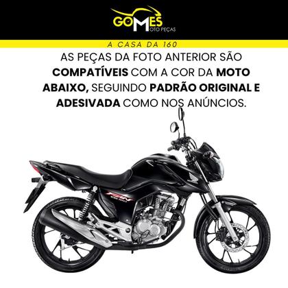Imagem de Kit Carenagem Cg Fan 160 Vermelho Cor de Fan 2016 até 2021 Modelo 2022 Completo