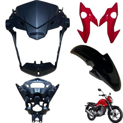Imagem de Kit Carenagem Cg Titan 160 Modelo 2016 / 2021 Completo