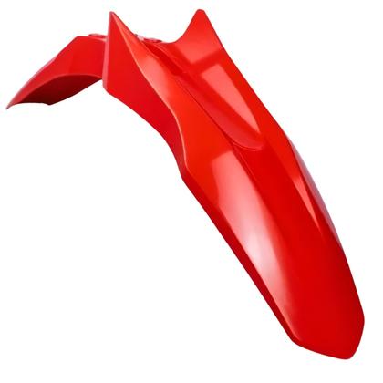 Imagem de Kit carenagem dianteiro capa farol completo + paralama nxr bros 160 vermelho 2015-2021