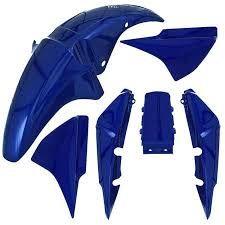 Imagem de Kit Carenagem Honda Titan 150 2008 Azul Caraiva Perolizado
