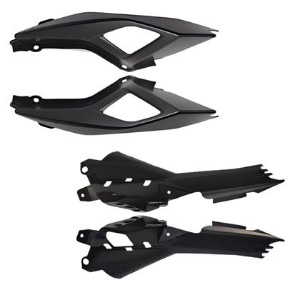 Imagem de Kit Carenagem Traseira Completa Fazer Fz25 Preto Fosco 2022