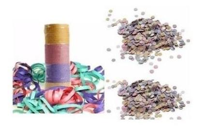 Imagem de Kit Carnaval 2un Confete +serpentina +tinta Cabelo +espuma