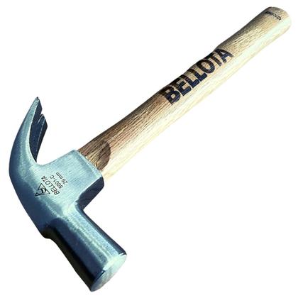 Imagem de Kit Carpinteiro Martelo 29mm Cabo Longo Super Pro Com Martelo 29mm Cabo Curto Bellota Cabeça Em Aço.