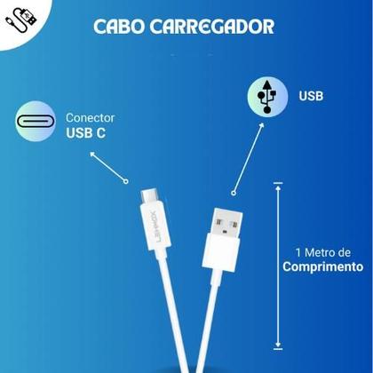 Imagem de Kit Carregador Compatível com Poco X6 F6 X5 F5 F4 X3 C75 Pocofone _ Cabo USB C Reforçado e Fonte