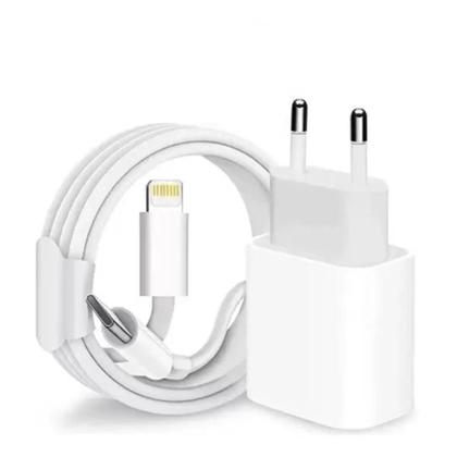 Imagem de Kit Carregador Fonte + Cabo 5.1 Rápido 2 USB Lightning Compatível com iPhone SE X XR 7/8 7/8 Plus 11 12 13 14 Pro Max