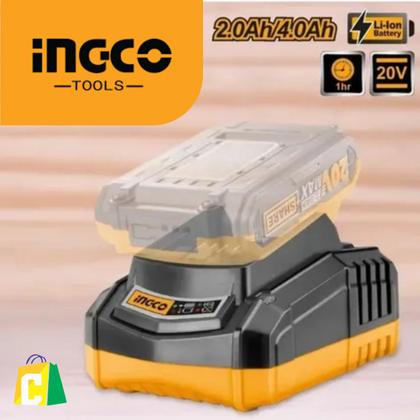 Imagem de Kit Carregador Inteligente + Bateria Original 2.0ah 20v