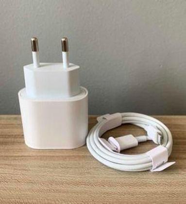 Imagem de Kit Carregador Para Celular Ios Cabo Lightning 1m + Fonte Tipo-c 25w Turbo LE-357 Lehmox