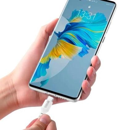 Imagem de Kit Carregador TURBO 2 Metros Compatível Com Redmi Note 11 _ Cabo Tipo C e Fonte