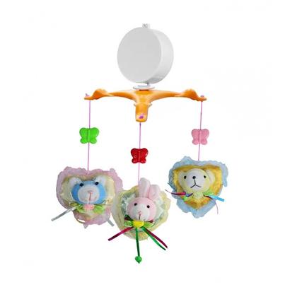 Imagem de Kit Carrinho Boneca Berço Passeio Móbile Musical Giratório
