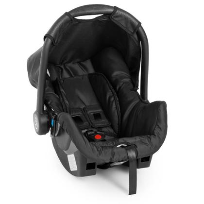 Imagem de Kit carrinho de bebê napoli com bebê conforto grid galzerano