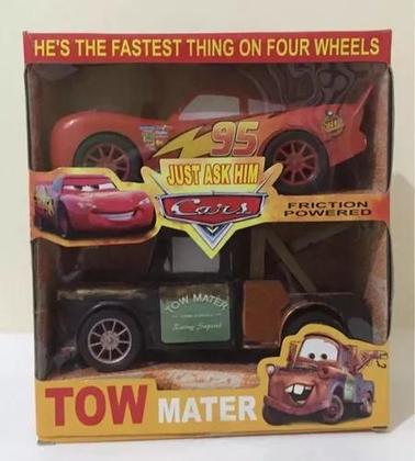 Imagem de Kit Carrinho Mate E Relampago Macquenn Friccao Carros