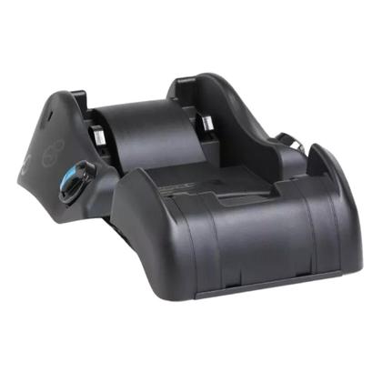 Imagem de Kit carrinho napoli trio preto cobre 1447ptc galzerano com bebê conforto e base