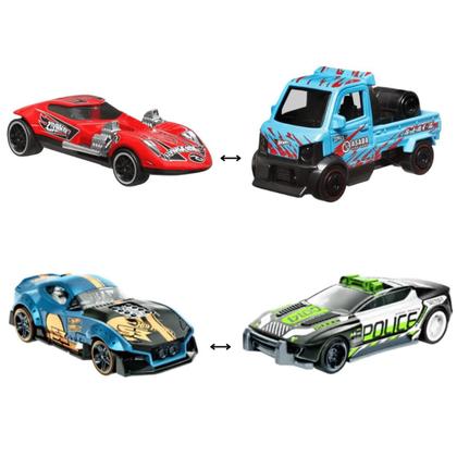 Imagem de Kit Carro Hot Wheels Com 2 de Fricção Surpresa Mattel