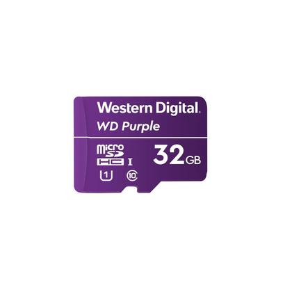 Imagem de Kit Cartão de Memória Micro SD WD Purple Intelbras 32GB - 3 Unidades