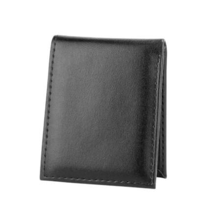 Imagem de kIt carteira masculina slim porta cartão + relogio ponteiro