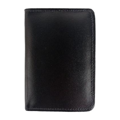 Imagem de Kit Carteira Preta Masculina Pequena Com Divisória E Óculos Escuro Retangular Com Proteção Solar Uv400 Aro Fosco MD-40