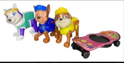 Imagem de Kit Cartelado Patrulha Canina Brinquedo Super Divertido