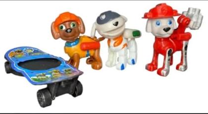 Imagem de Kit Cartelado Patrulha Canina Brinquedo Super Divertido