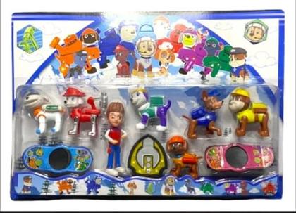 Imagem de Kit Cartelado Patrulha Canina Brinquedo Super Divertido