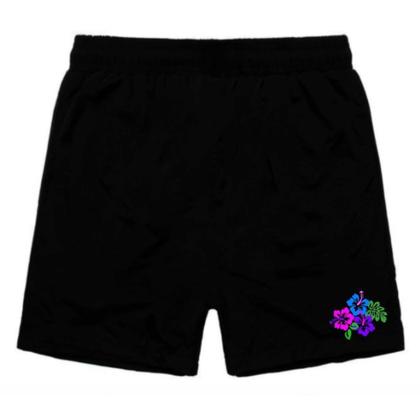 Imagem de Kit Casal Bermudas Moda Praia Shorts Combinando Estampados