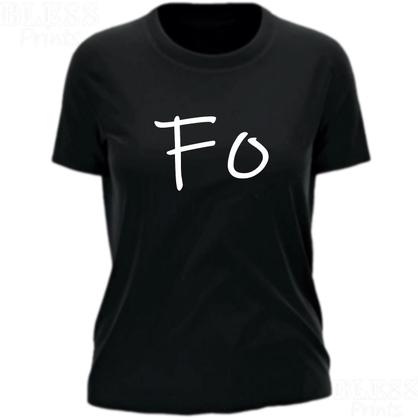 Imagem de KIT Casal Camiseta Engraçada (FOME) 100% algodão