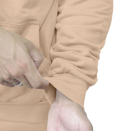 Imagem de Kit Casal Moletom 2 Blusas Canguru com Bolso e Capuz Quebra Cabeça