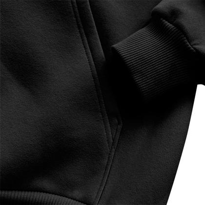 Imagem de Kit Casal Moletom Blusa Capuz Canguru Conjunto Combinando Relaxado