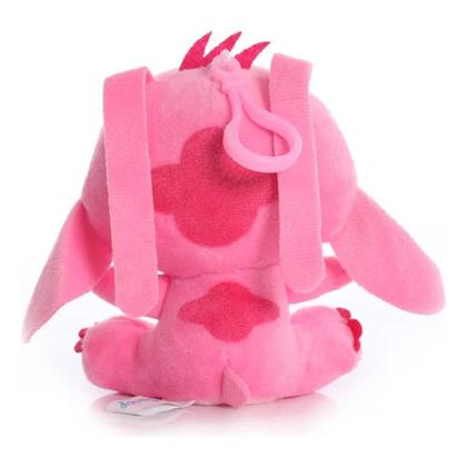 Imagem de Kit Casal Pelucia Stitch E Angel Chaveiro Disney Super Macio