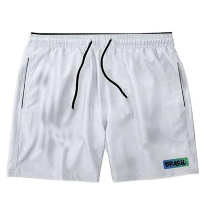 Imagem de Kit Casal Short Moda Praia Bermudas Combinando