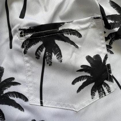 Imagem de Kit Casal Shorts e Bonés Iguais Kit Combinando Namorados Top Moda Praia Viagem