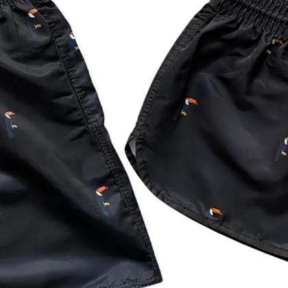 Imagem de Kit Casal Shorts e Bonés Iguais Kit Combinando Namorados Top Moda Praia Viagem