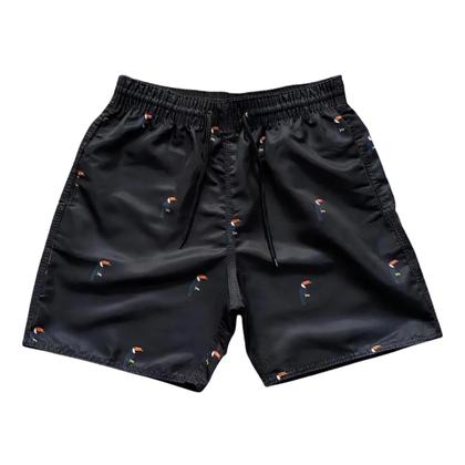 Imagem de Kit Casal Shorts e Bonés Iguais Kit Combinando Namorados Top Moda Praia Viagem