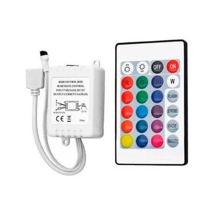 Imagem de Kit Cascata Para Piscina 100cm Embutir Bico Inox Com Led Rgb