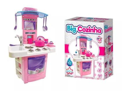 Imagem de Kit Casinha Infantil com Cozinha Ajuda Desenvolvimento Profissão