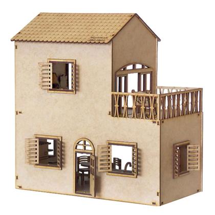 Imagem de Kit Casinha W4005 Minimini C/ Sacada