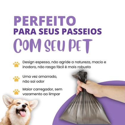 Imagem de Kit Cata Caca Rolinhos C/ 15 Sacos De Lixo Cada Coco Pet Gato E Cachorro - Escolha Seu Kit